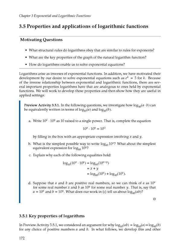 Active Preparation for Calculus - Page 172